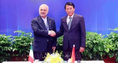 Meeting of the Deputy for Consular Parliamentary and Iranian Affairs of the MFA of the IRI with the Minister of Public Security of Viet Nam